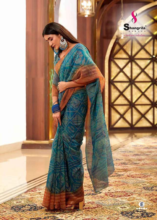 Shangrila Rewaa Brasso 2 Fancy Party Wear Latest Saree Collection
